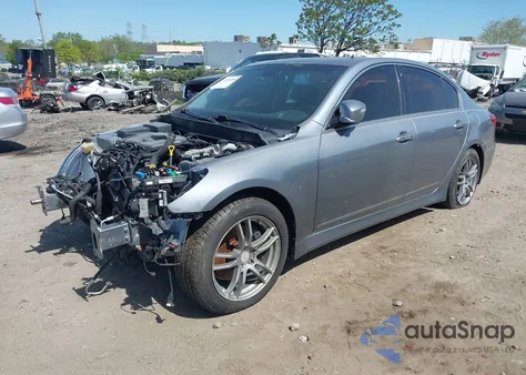 2014 Hyundai Genesis 3.8 из США, поврежденный, VIN KMHGC4DD5EU263171